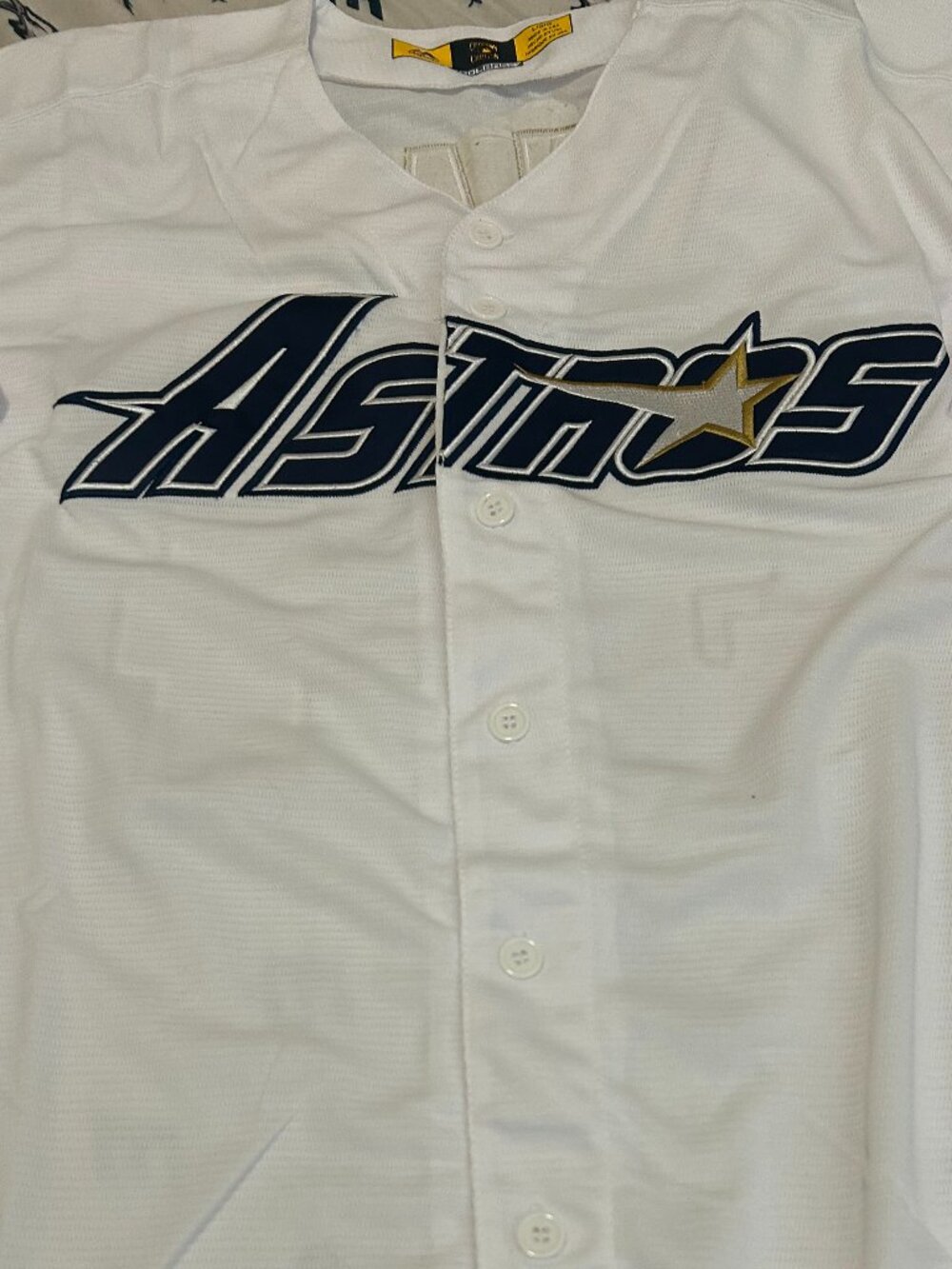 HOUSTON ASTROS NOLAN RYAN Men's JERSEY M,L,XL,2XL NWT by Majestic Cooperstpwm - Picture 5 of 7